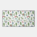 Search for holly leaf mousepads Merry christmas