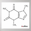 Recherche de caféine posters Molécule