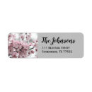 Search for cherry blossom return address labels Asian