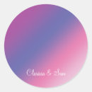Search for pink and blue ombre stickers For her