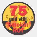 Search for 75 birthday stickers Funny