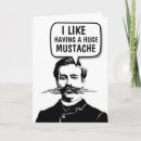 Search for mustache birthday cards Funny