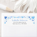 Search for valentines labels Blue