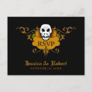 Search for skull wedding postcards Skeleton