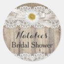 Search for burlap bridal shower stickers Vintage