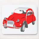 Recherche de voitures tapis souris Rouge
