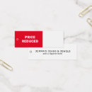 Search for sale hang tags Red