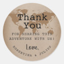 Search for vintage world map stickers Adventure