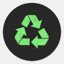 Search for green recycle logo stickers Save the planet