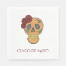 Search for sugar skull napkins Skeleton