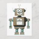 Recherche de robot cartes postales Vintage