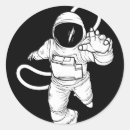 Search for vintage space stickers Astronaut