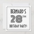 Search for 28th birthday invitations 28 years old