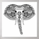 Search for indian elephant posters Zendoodle
