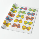 Search for butterfly wrapping paper Illustration
