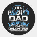 Search for dads and daughters stickers Awesome