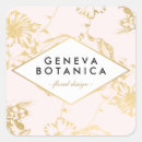 Search for vintage floral design stickers Elegant