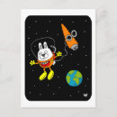 Recherche de space cartes postales Fusée