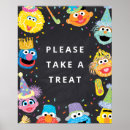 Search for sesame street birthday signs Playful kids celebration