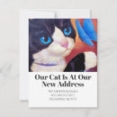 Search for cat moving announcement cards Modern