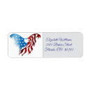 Search for patriotic eagle return address labels Patriotism