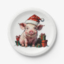 Search for christmas box plates Santa claus
