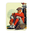Recherche de golf club magnets Rétro