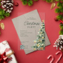 Search for green gold corporate christmas invitations Xmas