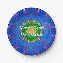 Search for tie dye plates Blue