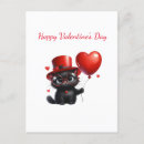 Recherche de chat noir drôle cartes postales Chaton