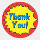 Search for super hero thank you stickers Comic