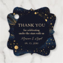 Search for celestial wedding favour tags Elegant