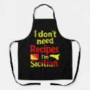 Search for sicilian aprons Trinacria