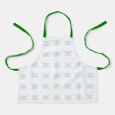Search for snowflakes aprons Elegant