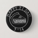 Search for pi day buttons Black