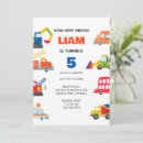 Search for party city invitations Cars and trucks