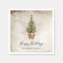 Recherche de holiday napkins Arbre de noël