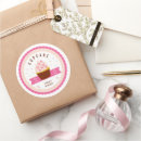 Search for cute bakery stickers Pink