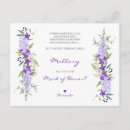 Search for maid of honor invitations Botanical