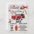 Search for fireman 1st birthday invitations Kids