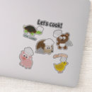 Search for cooking chef cartoon stickers Baker