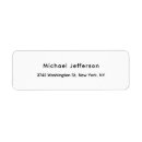 Search for men return address labels Chic trendy stylish contemporary