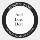 Search for business name and address stickers Logo