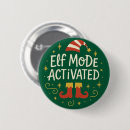 Search for elf christmas buttons Merry
