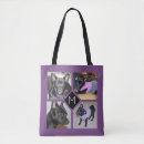 Search for dog tote bags Photo collage