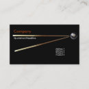 Search for billiard business cards League