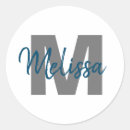 Recherche de prénom autocollants Monogramme