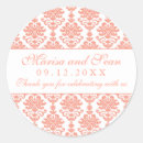 Search for white damask stickers Vintage
