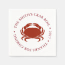Recherche de crab napkins Fruits de mer