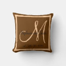 Search for pink and brown pillows Letters